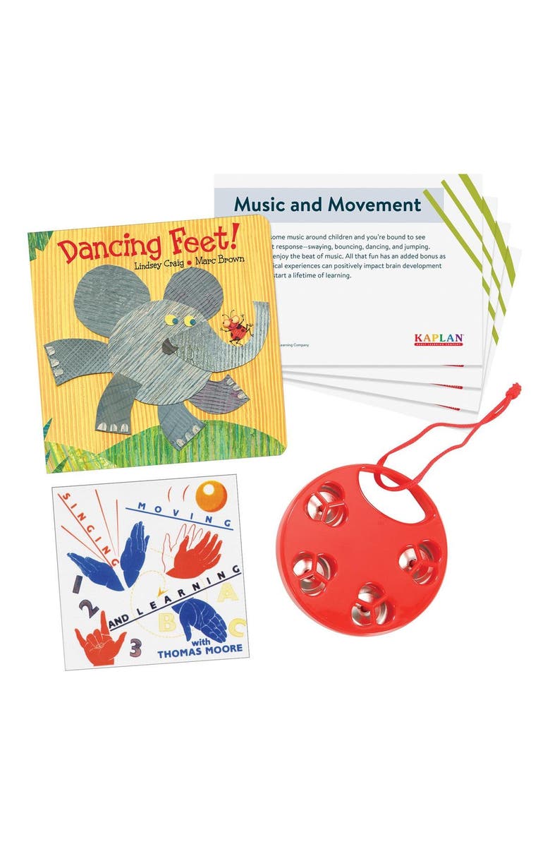 Kaplan Early Learning Company Music & Movement Learning Kit - Bilingual, Main, color, Multicolored