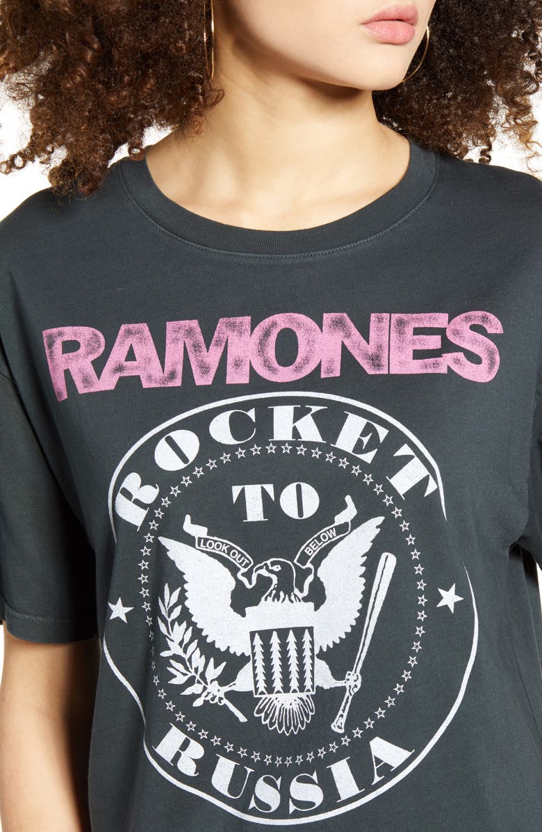 Day Ramones Rocket to Russia Graphic Tee, Alternate, color,