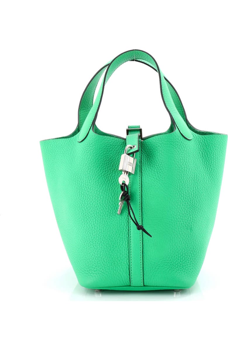 Pre-Owned Hermes Picotin Lock Bag Clemence PM, Main, color,