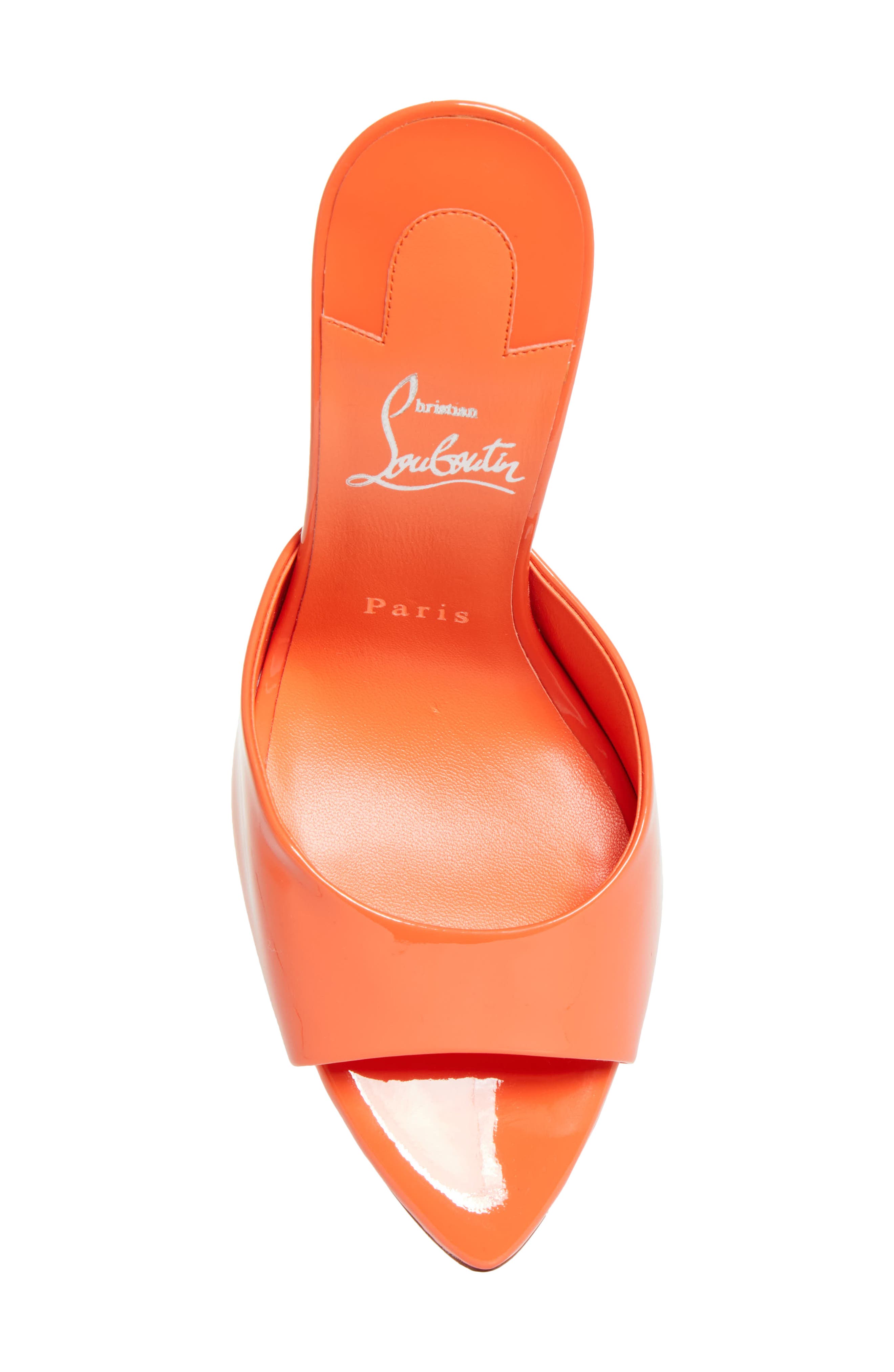 Christian Louboutin Miss Z Pointed Toe Sandal, Alternate, color, Caruzo/ Lin Caruzo