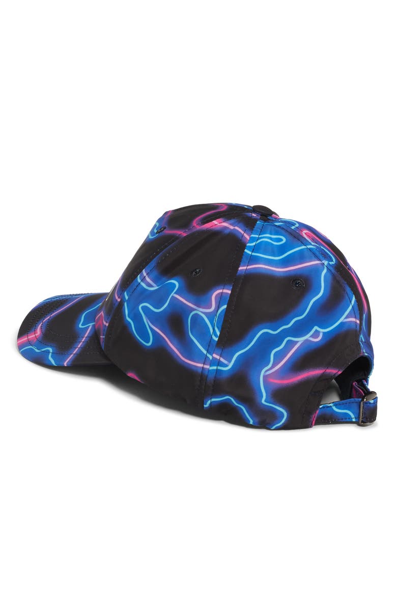 Valentino Garavani Men's Neon Camo Baseball Cap, Alternate, color, 