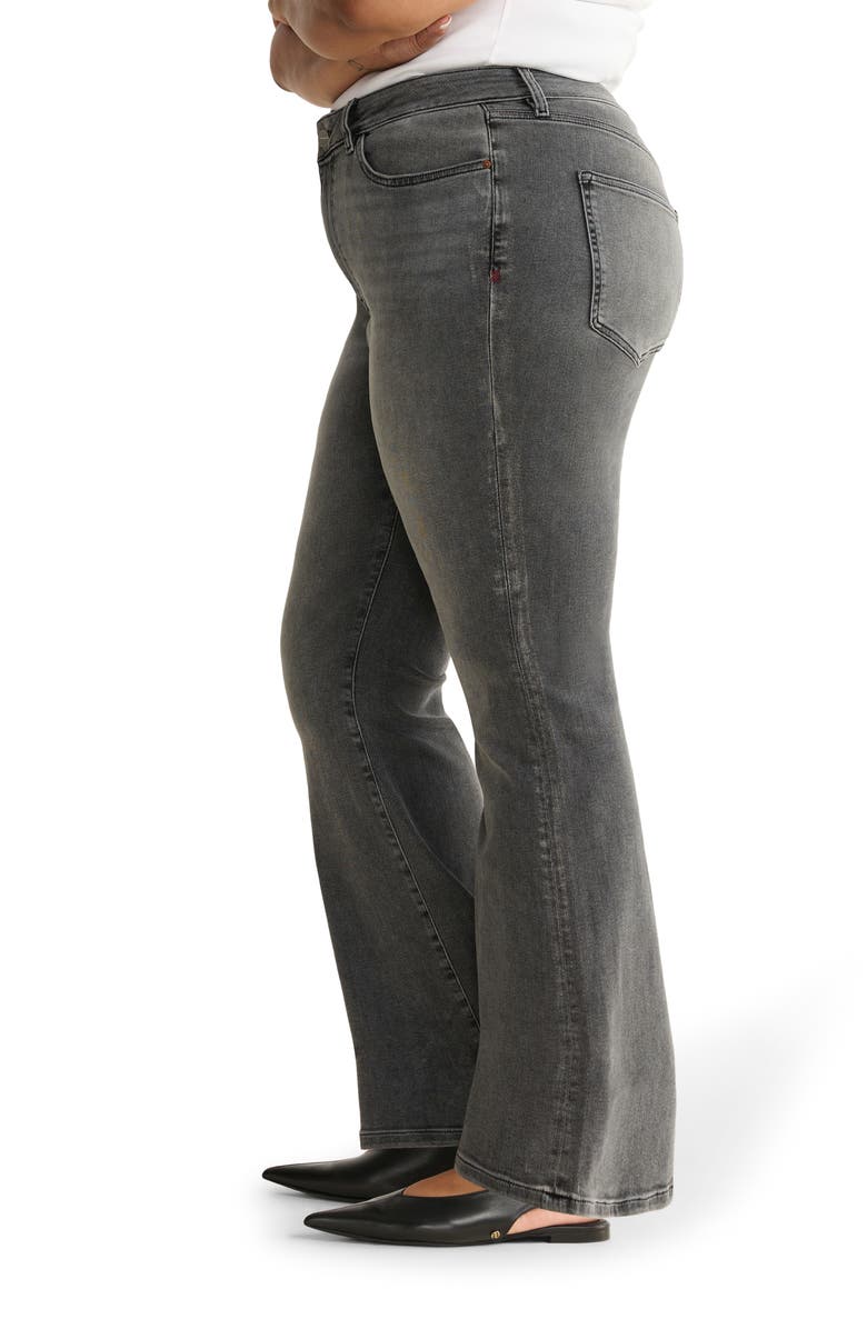 WARP+WEFT NAO High Waist Bootcut Jeans, Alternate, color, New Moon