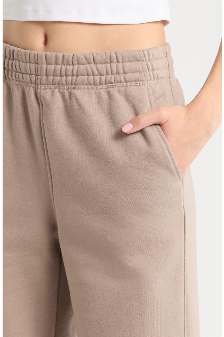 The Collegiate Flare Sweatpants, Alternate, color, SOFT TAUPE