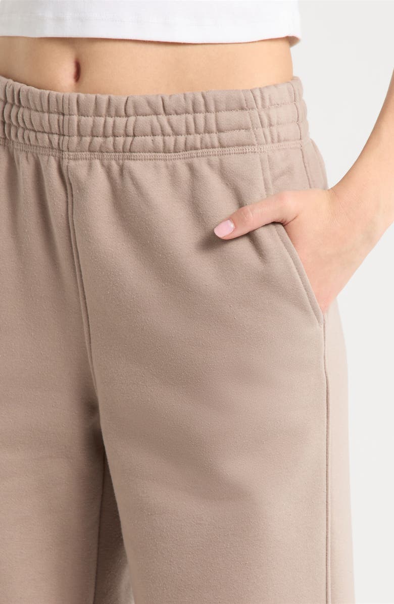 Favorite Daughter The Collegiate Flare Sweatpants, Alternate, color, Soft Taupe