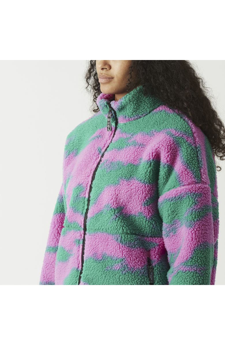 Picture Organic Gypsi Zip Fleece Jacket - Women's, Alternate, color, Retro Bliss Print