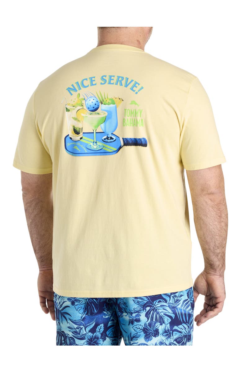 Tommy Bahama Big & Tall Nice Serve Pocket T-Shirt, Main, color, Light