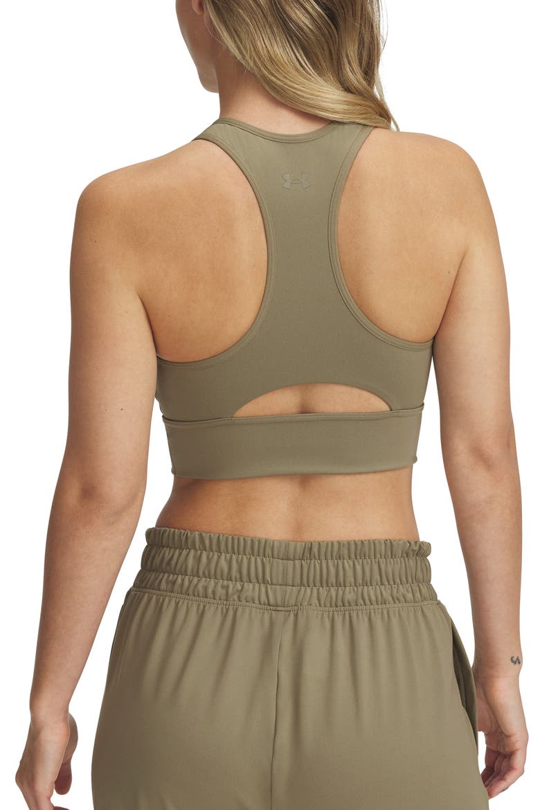 Meridian Performance Front Zip Tank, Alternate, color, BROWN