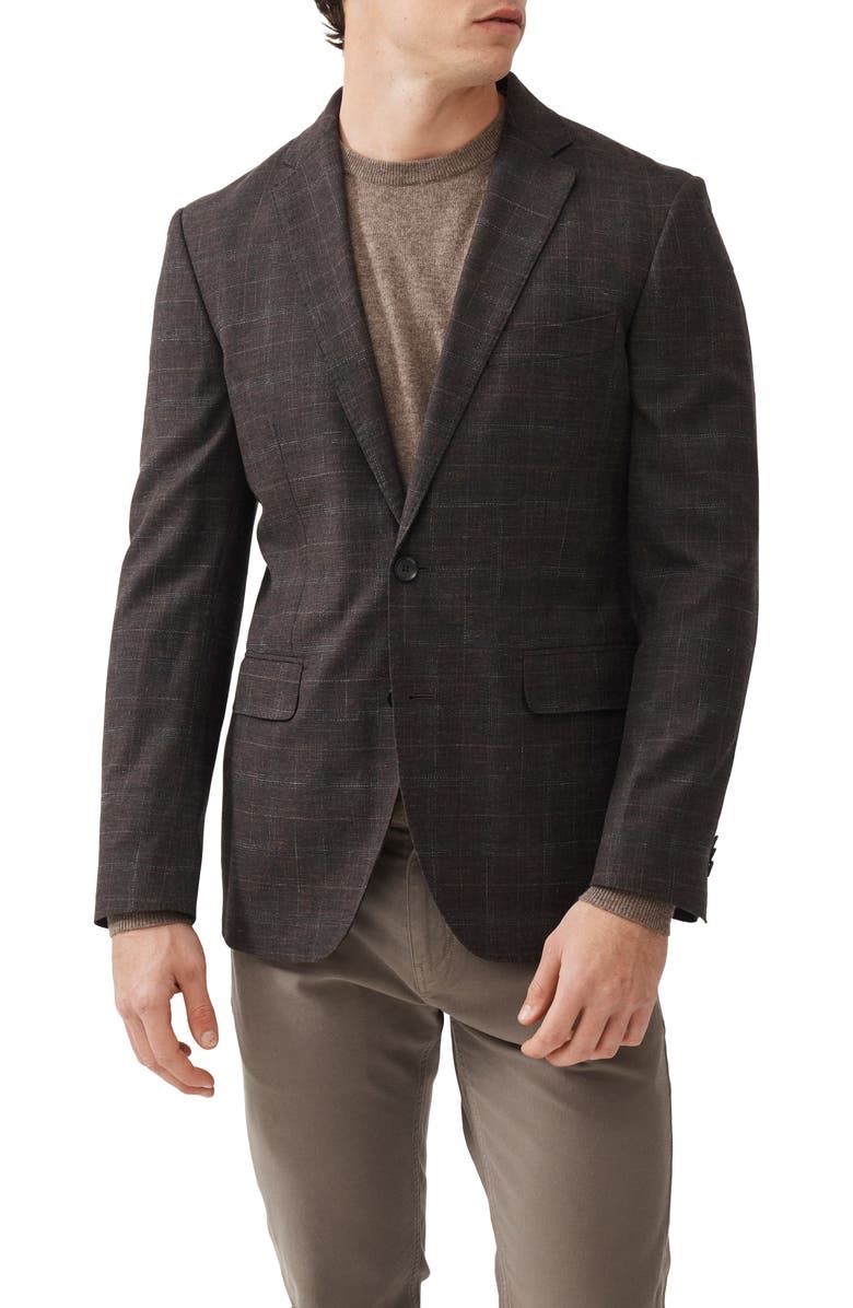 Rodd & Gunn South Oamaru Plaid Wool Blend Sport Coat, Main, color,