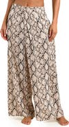 Sunshine 79 Island Serpent Faux Wrap Cover-Up Pants
