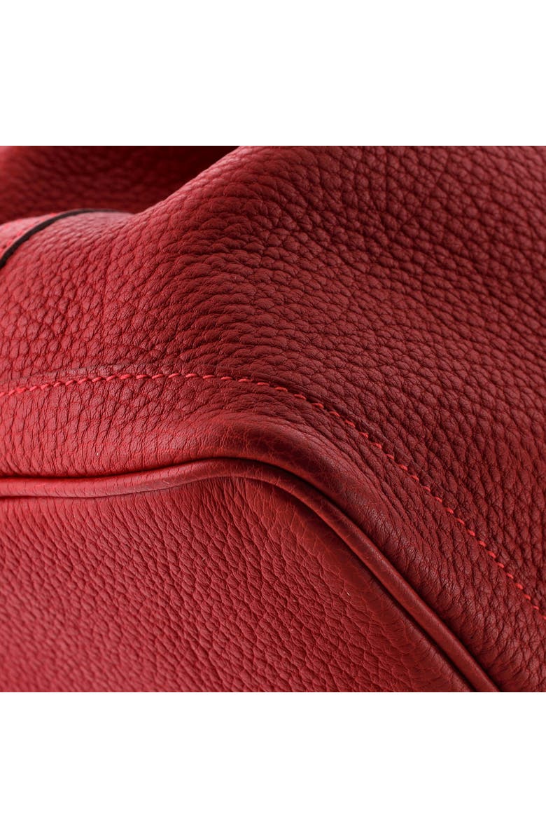 Pre-Owned Hermes Garden Party Tote Leather 36, Alternate, color, Rouge Casaque