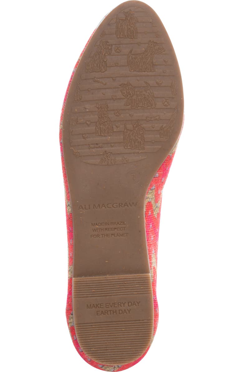 ALI MACGRAW Cheery Houndstooth Flat, Alternate, color,