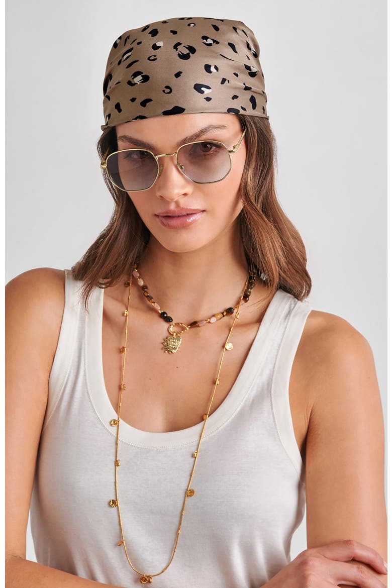 Cali Sunglasses, Alternate, color, Gold Frame