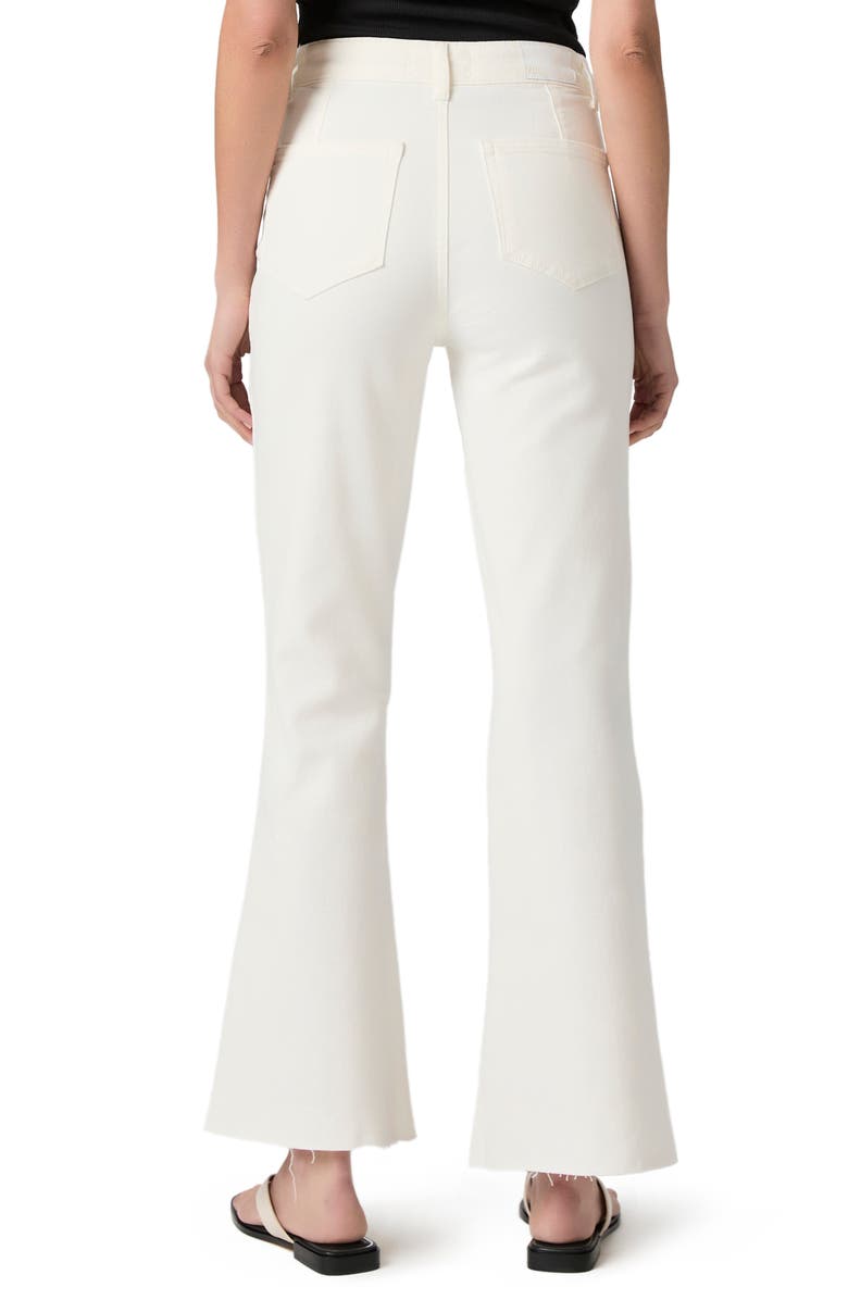 PAIGE Marlow Skimmer Wide Leg Jeans, Alternate, color, Tonal Ecru