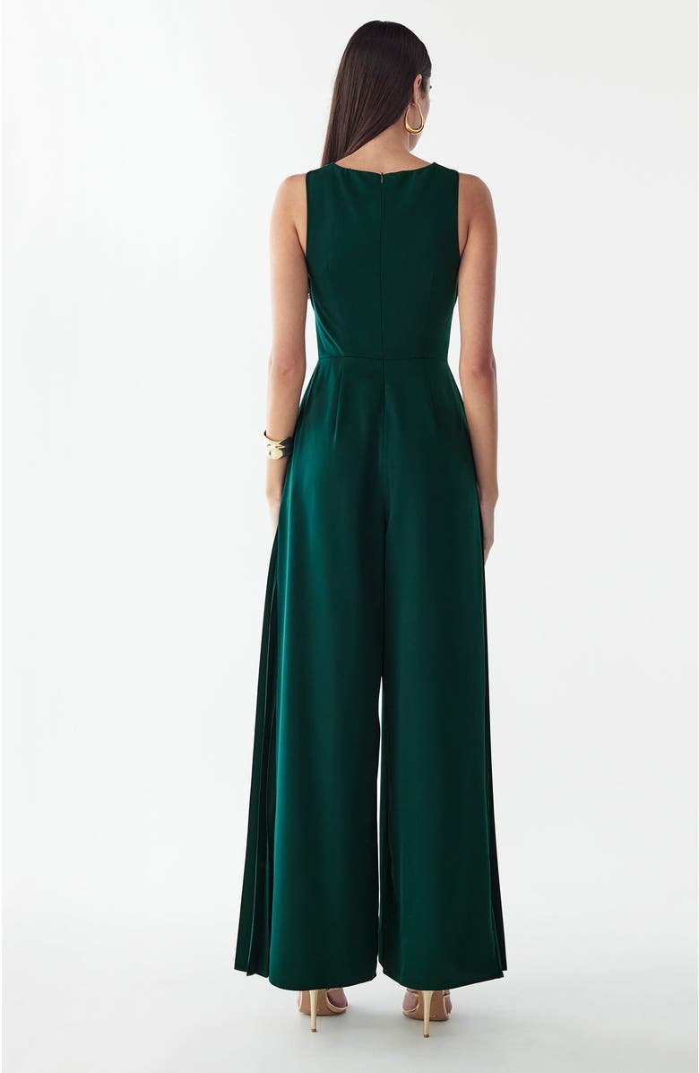 BWLDR Heather Jumpsuit, Alternate, color, Emerald