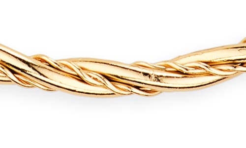 Gas Bijoux Torsade Bibi Drop Earrings In Gold