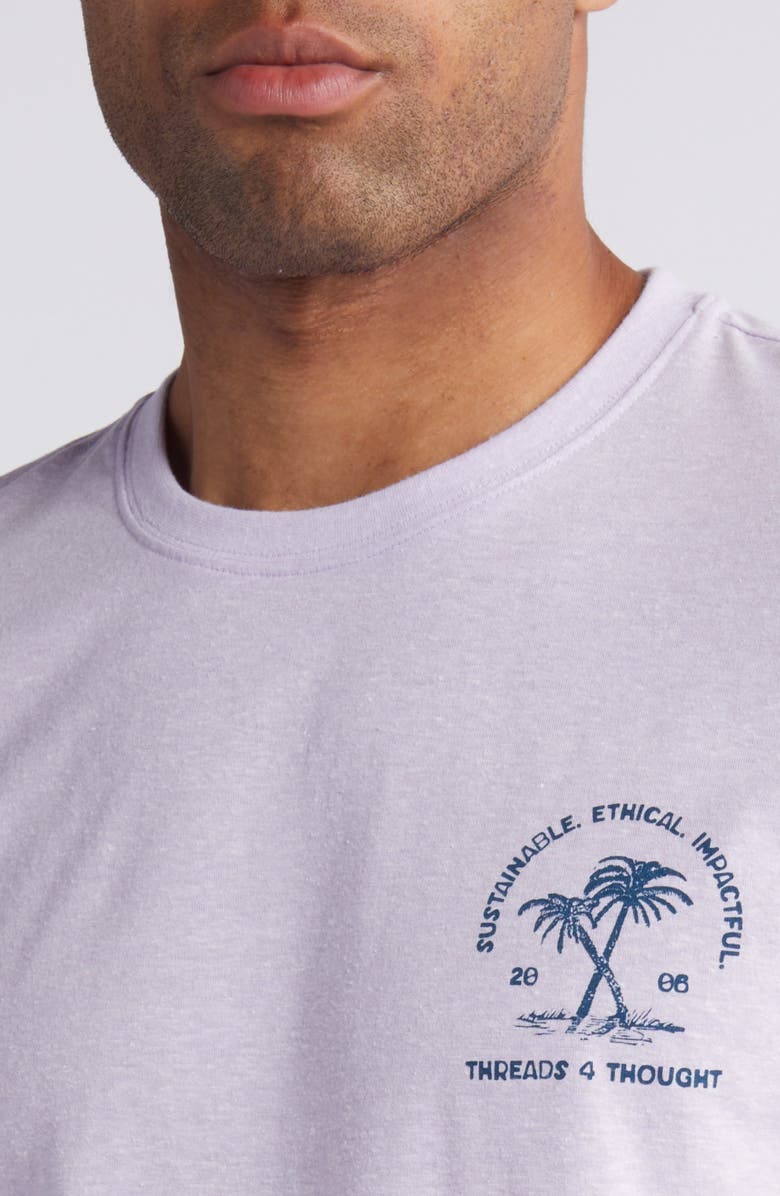 Threads 4 Thought Palm Grove Graphic T-Shirt, Alternate, color, 