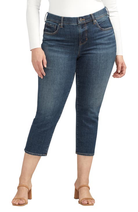 Maya Pull-On Skinny Jeans (Night Flight Blue)