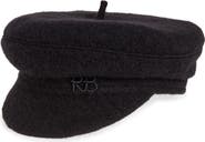 Ruslan Baginskiy Wool Blend Beret Cap
