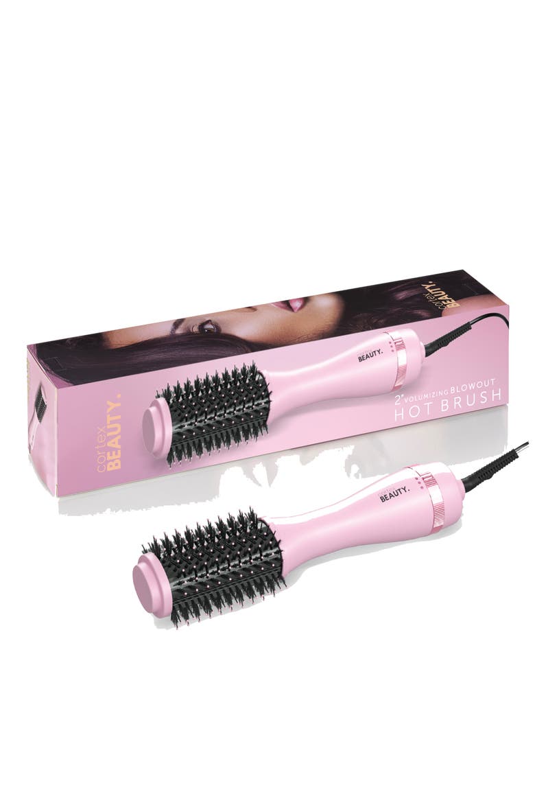 Blowout Hot Brush, Alternate, color, PINK