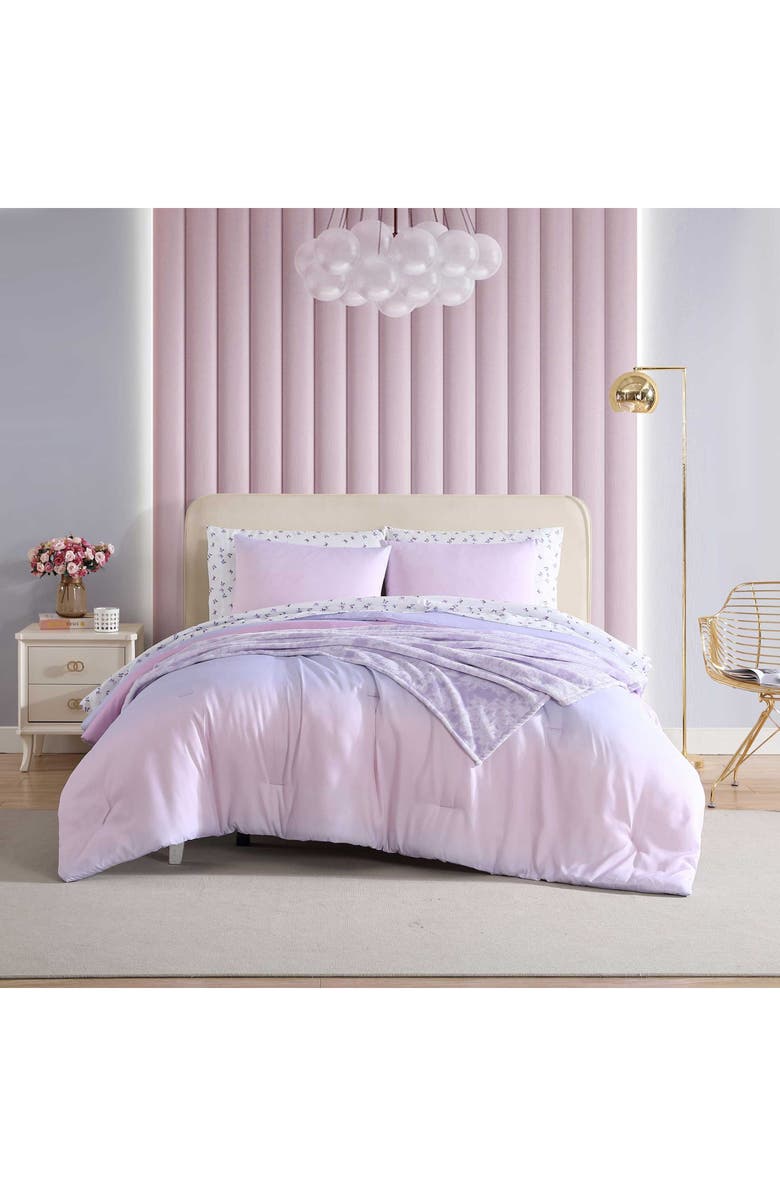 Betsey Johnson Ombré 8-Piece Set, Alternate, color, Bright Purple