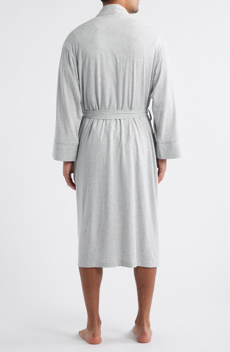 Daniel Buchler Shawl Collar Heathered Cotton & Modal Blend Robe, Alternate, color,