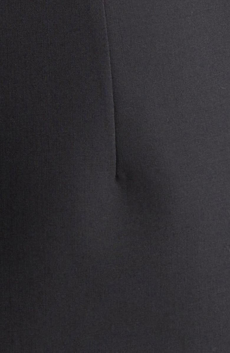 Nensi Dojaka Tie Front Stretch Hooded Blazer, Alternate, color,