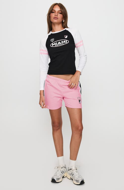 Princess Polly Bend It Stripe Shorts