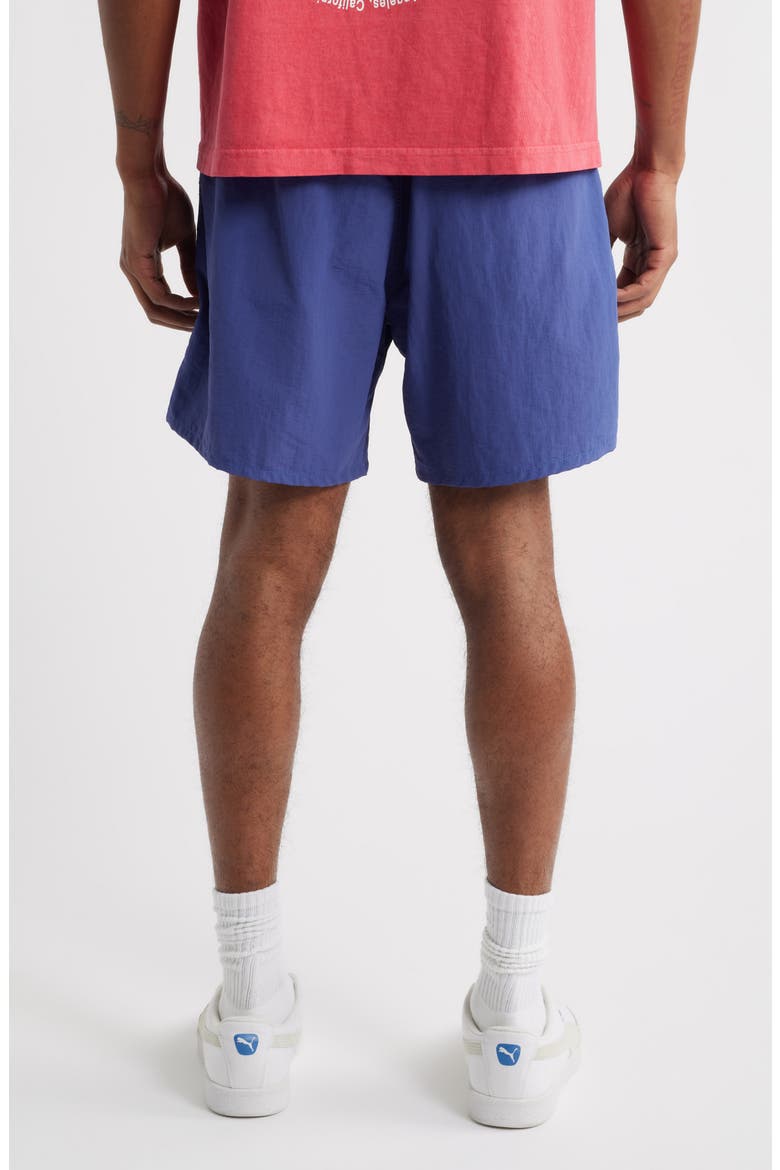 Easy Bold Nylon Shorts, Alternate, color, SKIPPER BLUE