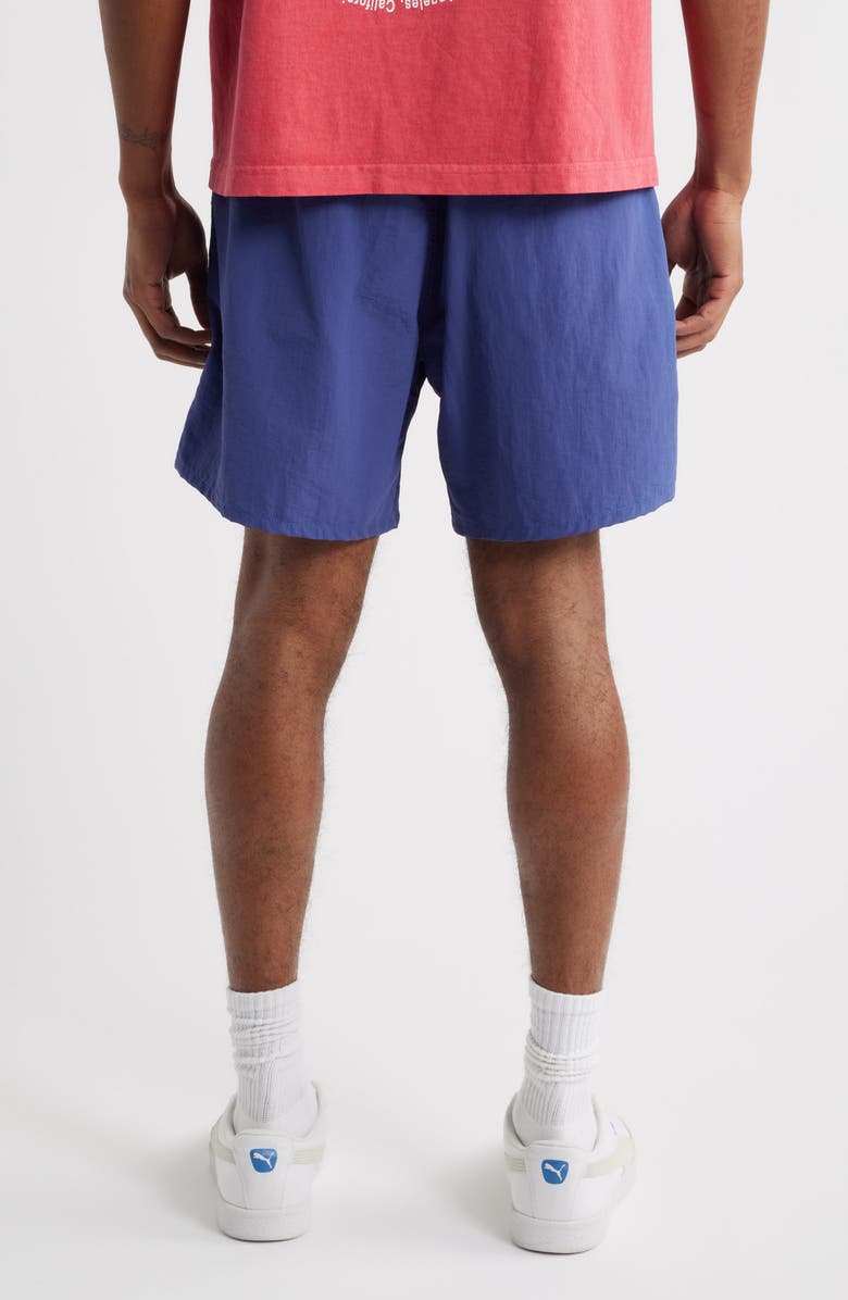 Obey Easy Bold Nylon Shorts, Alternate, color, Skipper Blue