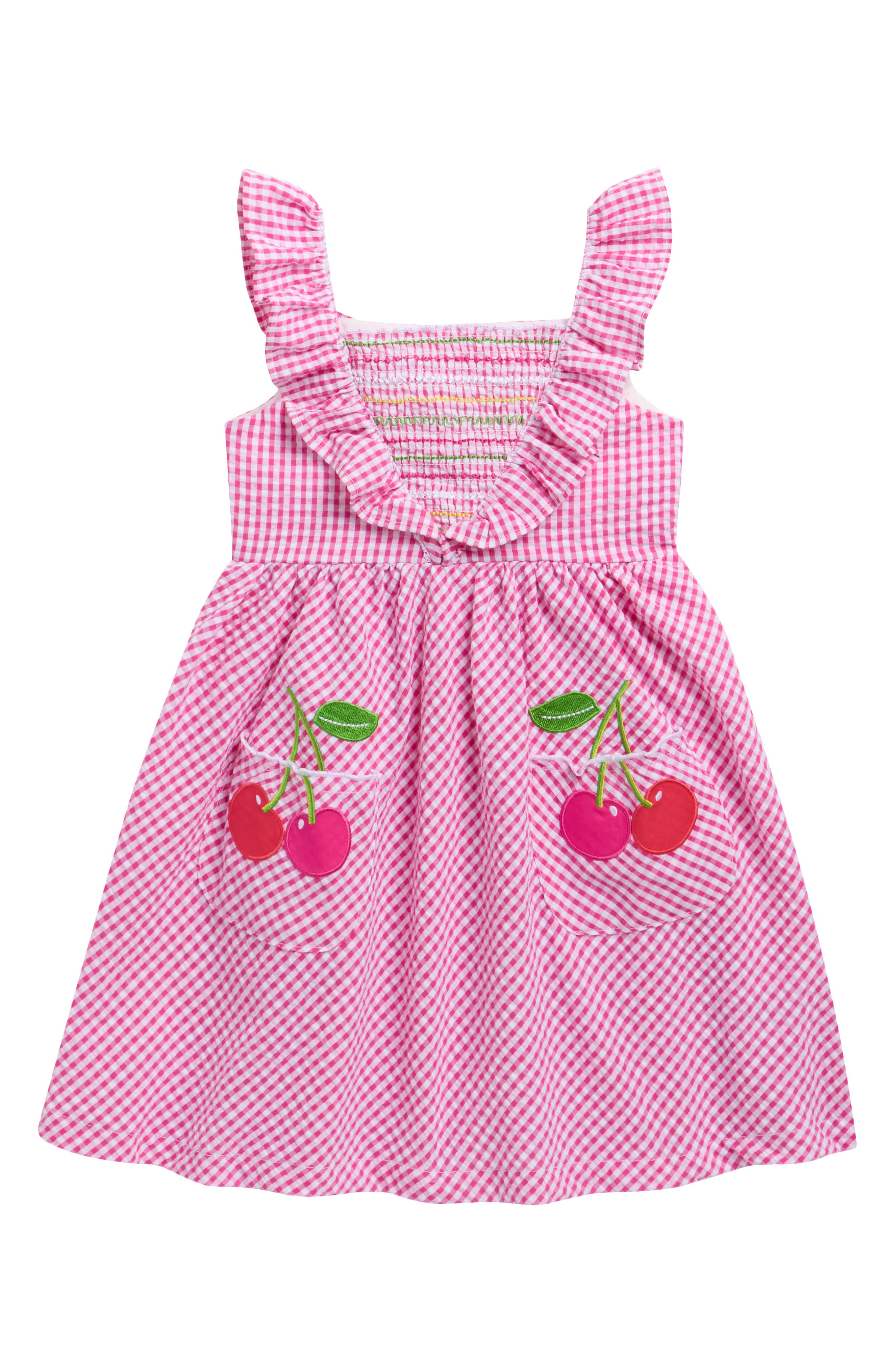 BLUEBERRY Kids' Seersucker Dress