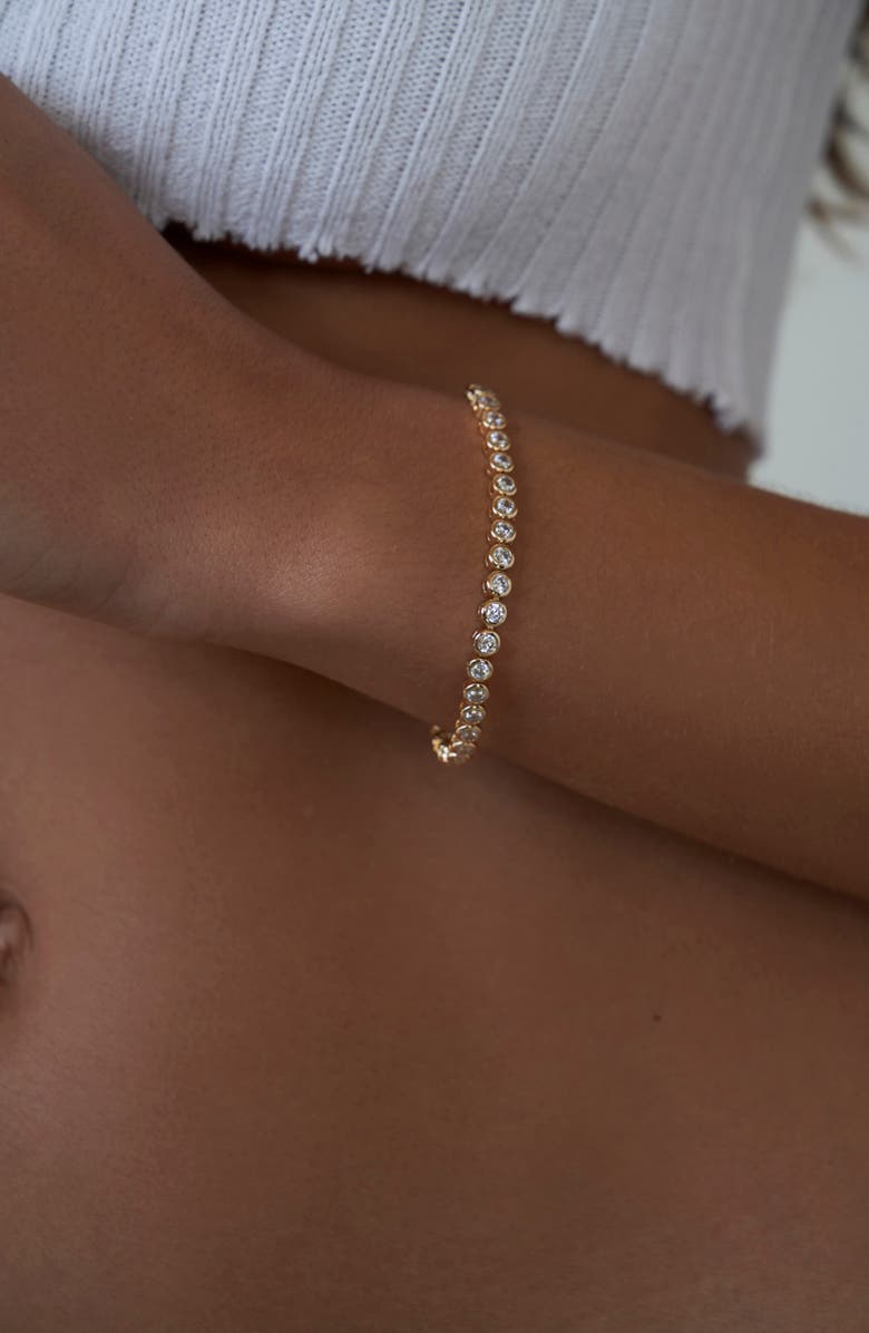 LILI CLASPE Reese Tennis Bracelet, Alternate, color,