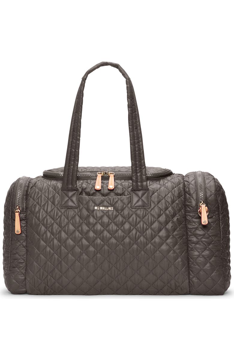 MZ Wallace Metro Team III Quilted Nylon Duffle Bag, Main, color, Magnet