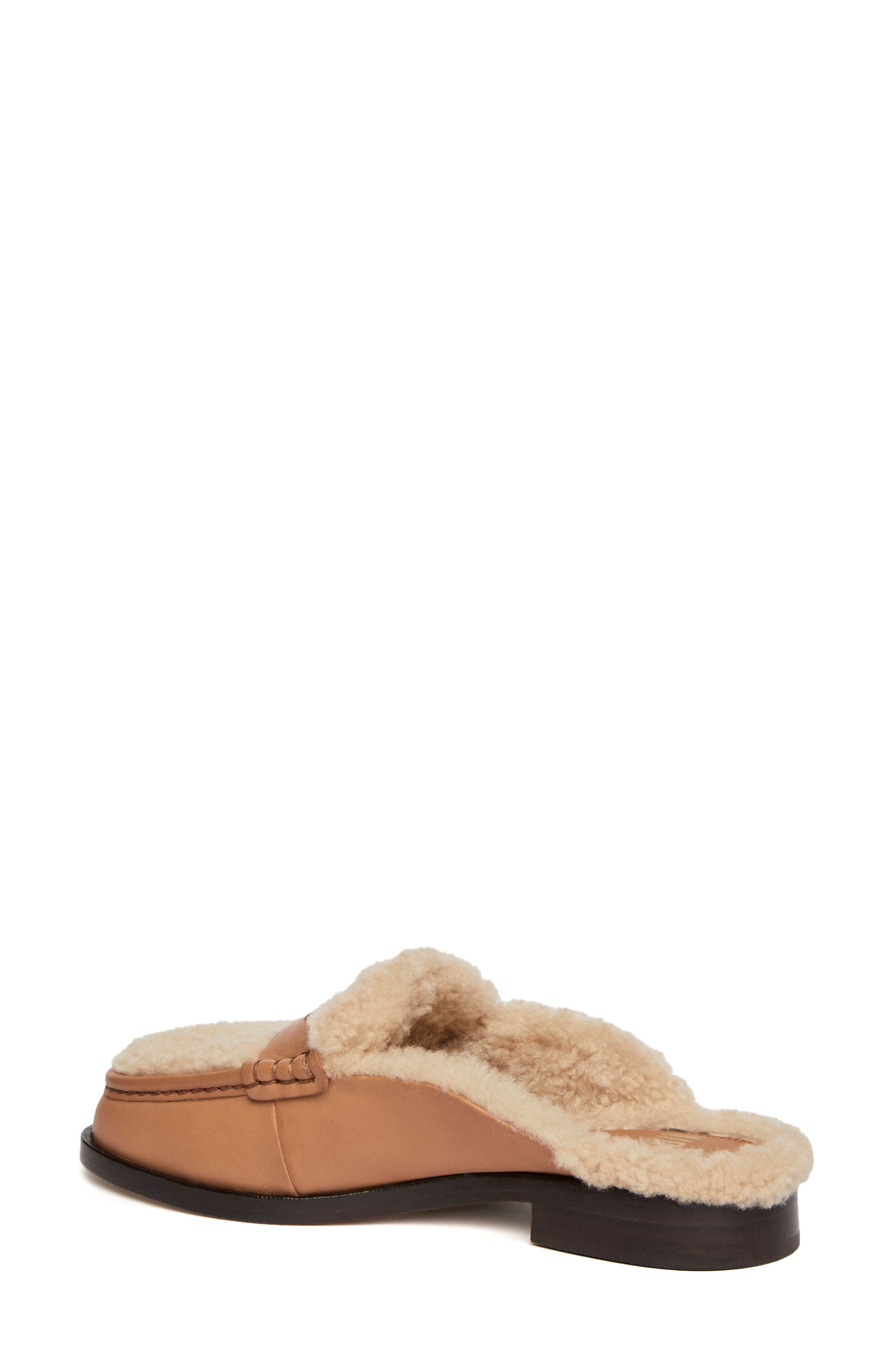 PAIGE Emmett Genuine Shearling Lined Loafer Mule, Alternate, color, 