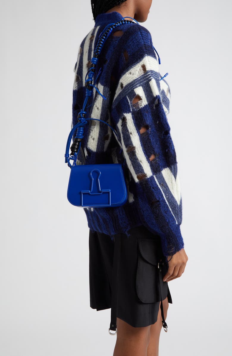 Off-White Skeleton Binder Clip Crossbody Bag, Alternate, color,