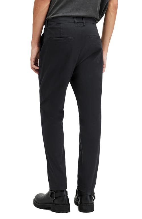 Allsaints Walde Skinny Fit Chino Trousers In Gravestone Grey
