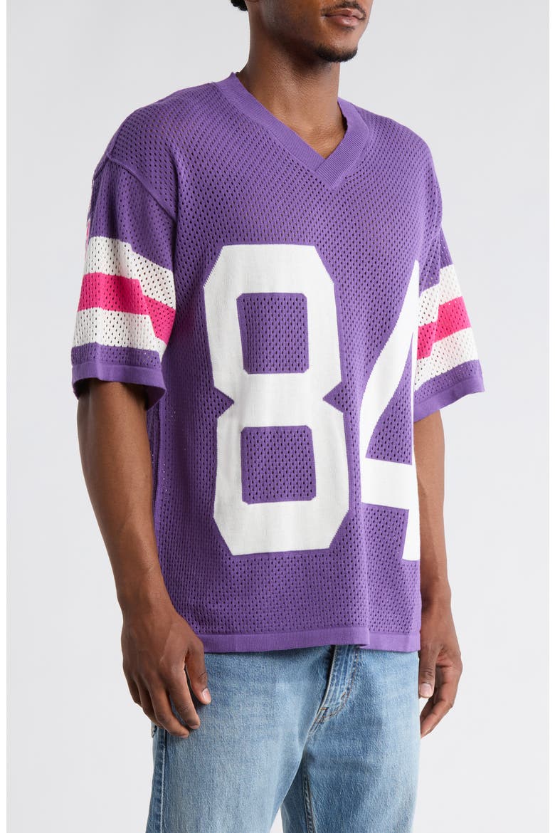 Mesh Knit Jersey, Alternate, color, PURPLE