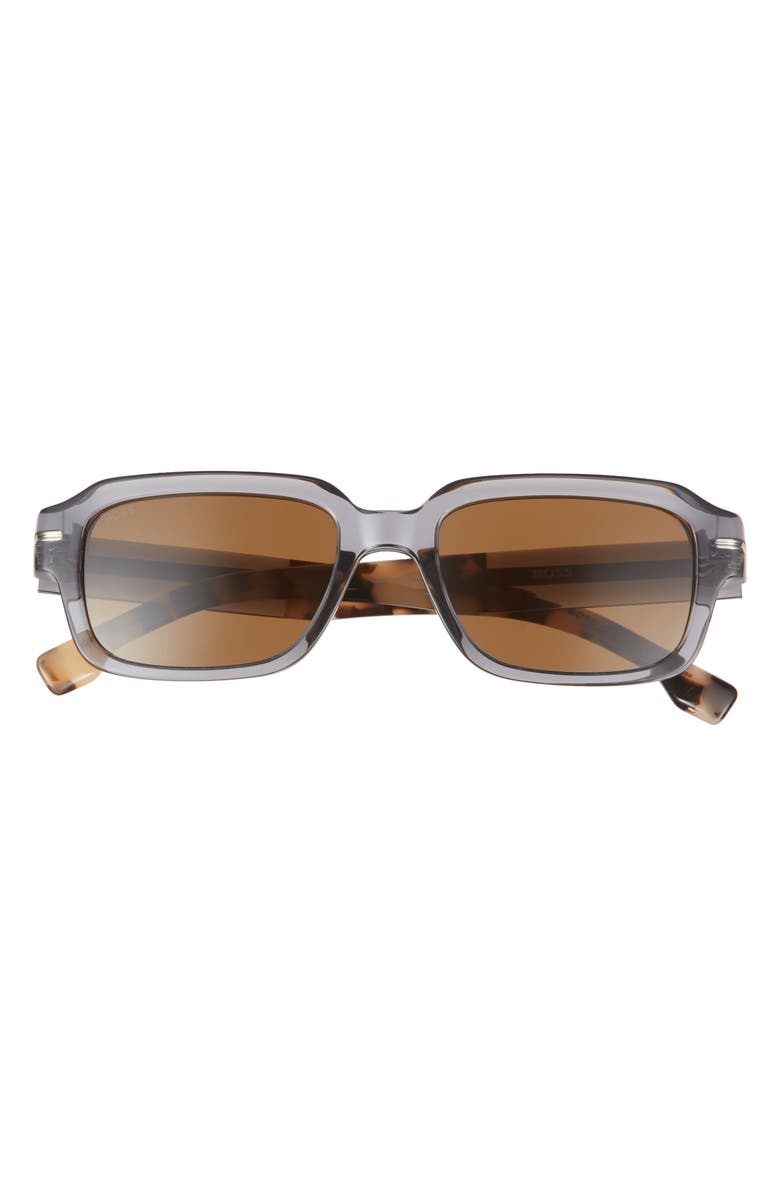 BOSS 53mm Rectangular Sunglasses, Main, color,