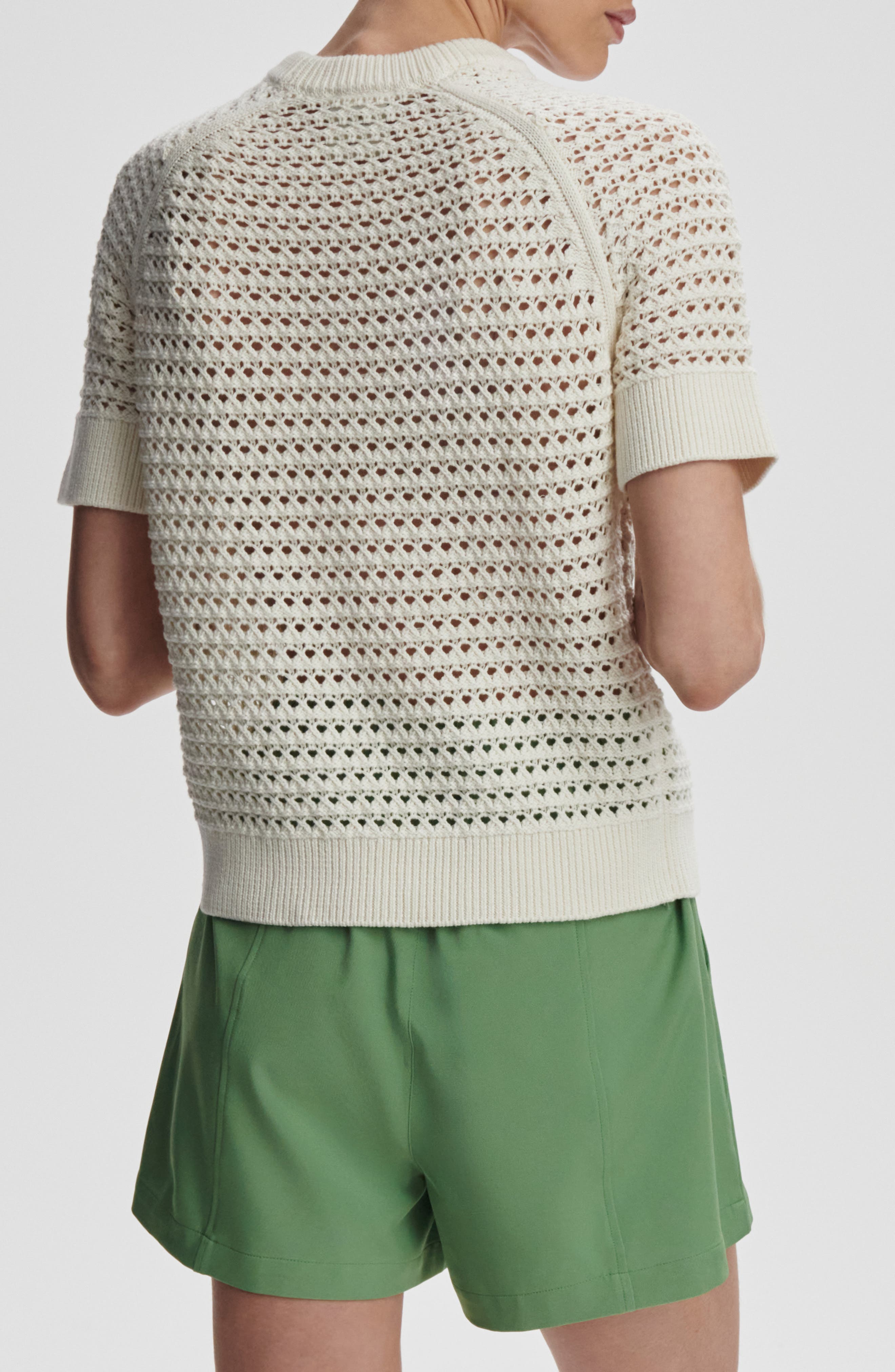 Alva Crochet Knit Top - image 2