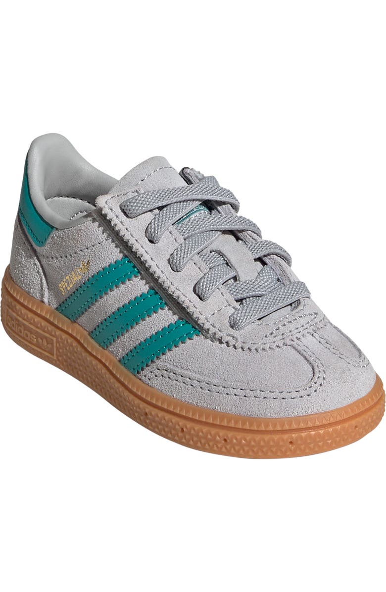 adidas Kids' Handball Spezial Sneaker, Alternate, color, Gretwo/Pur