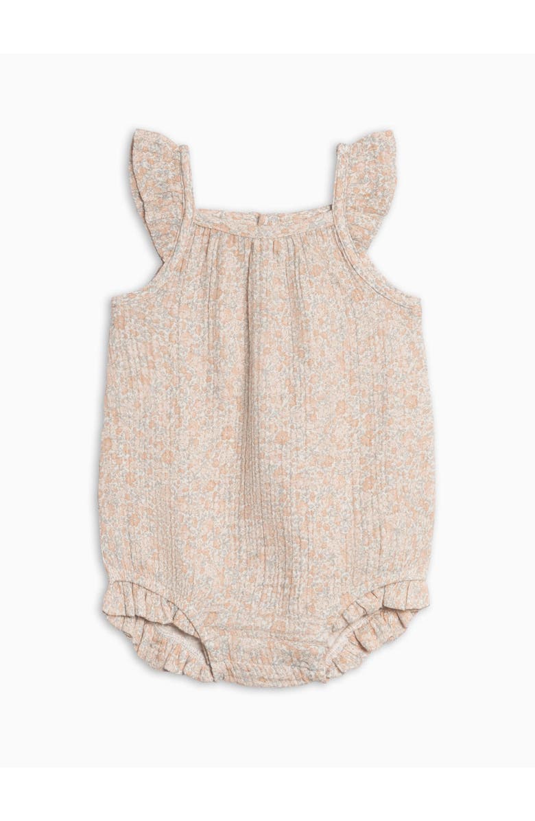 Colroed Organics Organic Muslin Tank Bubble Romper, Alternate, color, Belmont Floral