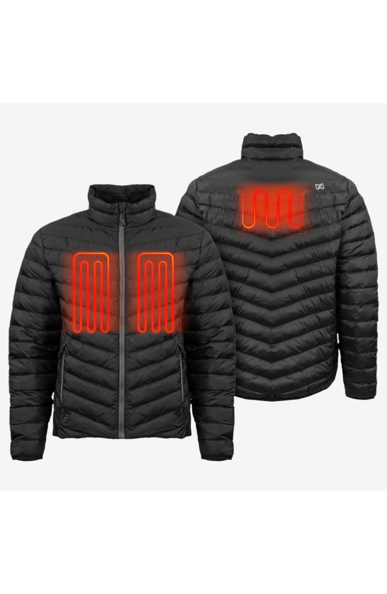 Mobile Warming Backcountry Xtera Men's Heated Puffer Jacket, Alternate, color, Black