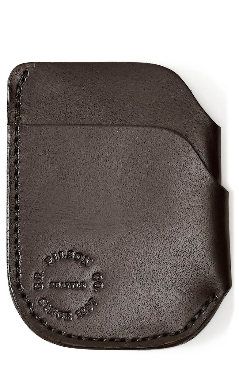 Filson Leather Cash & Card Case, Main, color,