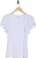 AG Sisley Flutter Sleeve T-Shirt