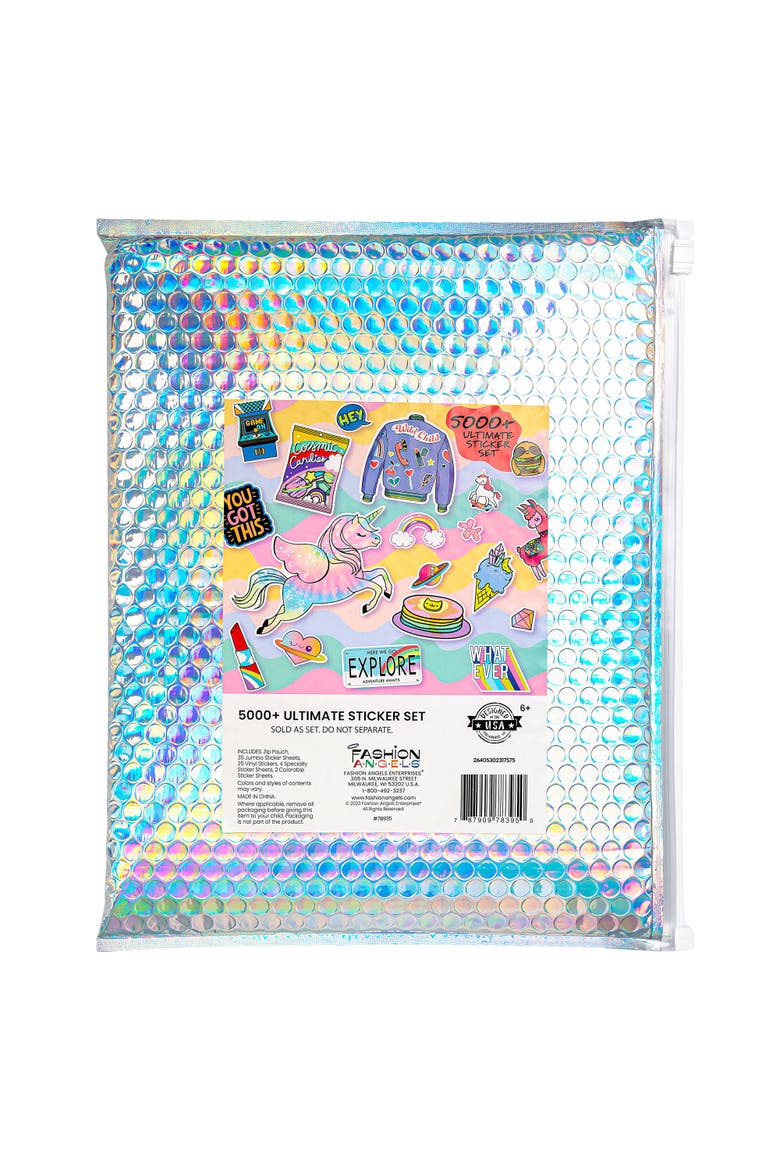 5,000+ Ultimate Sticker Set Vinyl, 3D & Puffy Stickers, Alternate, color, Multicolored