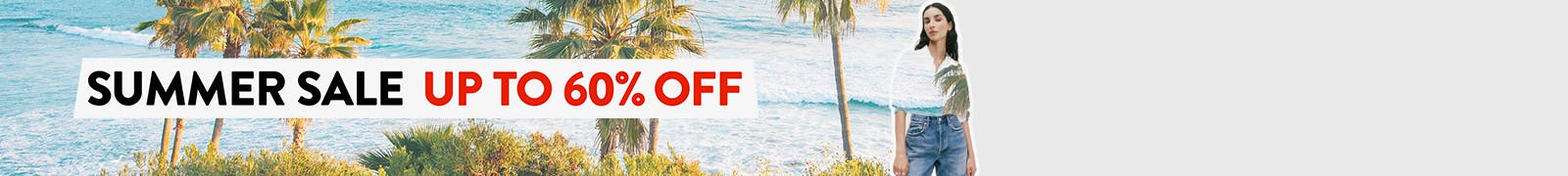 Summer Sale: up to 60% off.