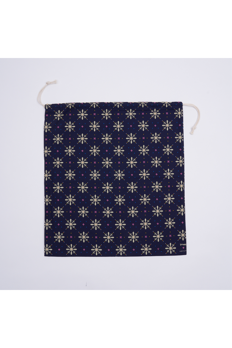 Fabric Gift Bag by Kelsey Weigl | 22", Cotton, Alternate, color, Black