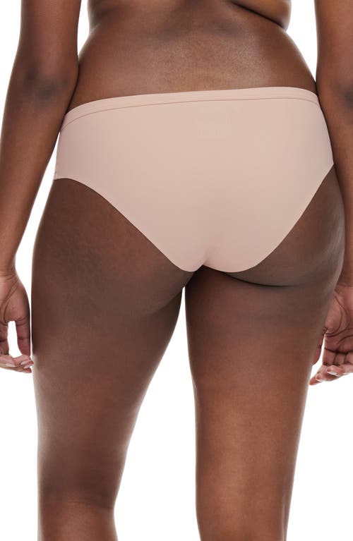 Chantelle Lingerie Ace Lace Trim Bikini In Nude Blush