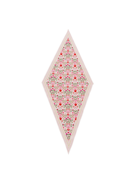 Penelope Heart Triangle Scarf