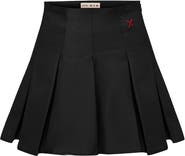 PCFG Cotton Pleated Skirt