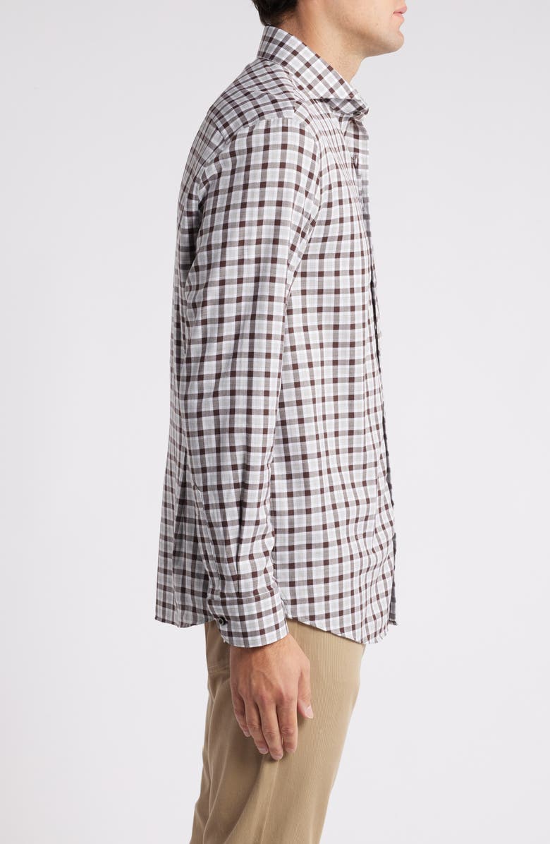 johnnie-O Davie Check Button-Up Shirt, Alternate, color, 